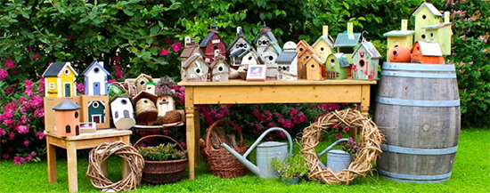 Villa Kunterbunt für Vögel